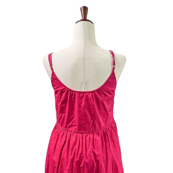 Roller Rabbit "Dakota" Dress Size Extra Small XS Women's Pink Maxi Tiered Boho - Picture 5 of 13